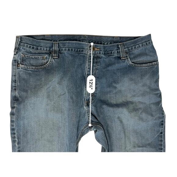 Carhartt Holter Relaxed Fit Jeans 42/29 Workwear Blue Casual Work Pants - Picture 5 of 8